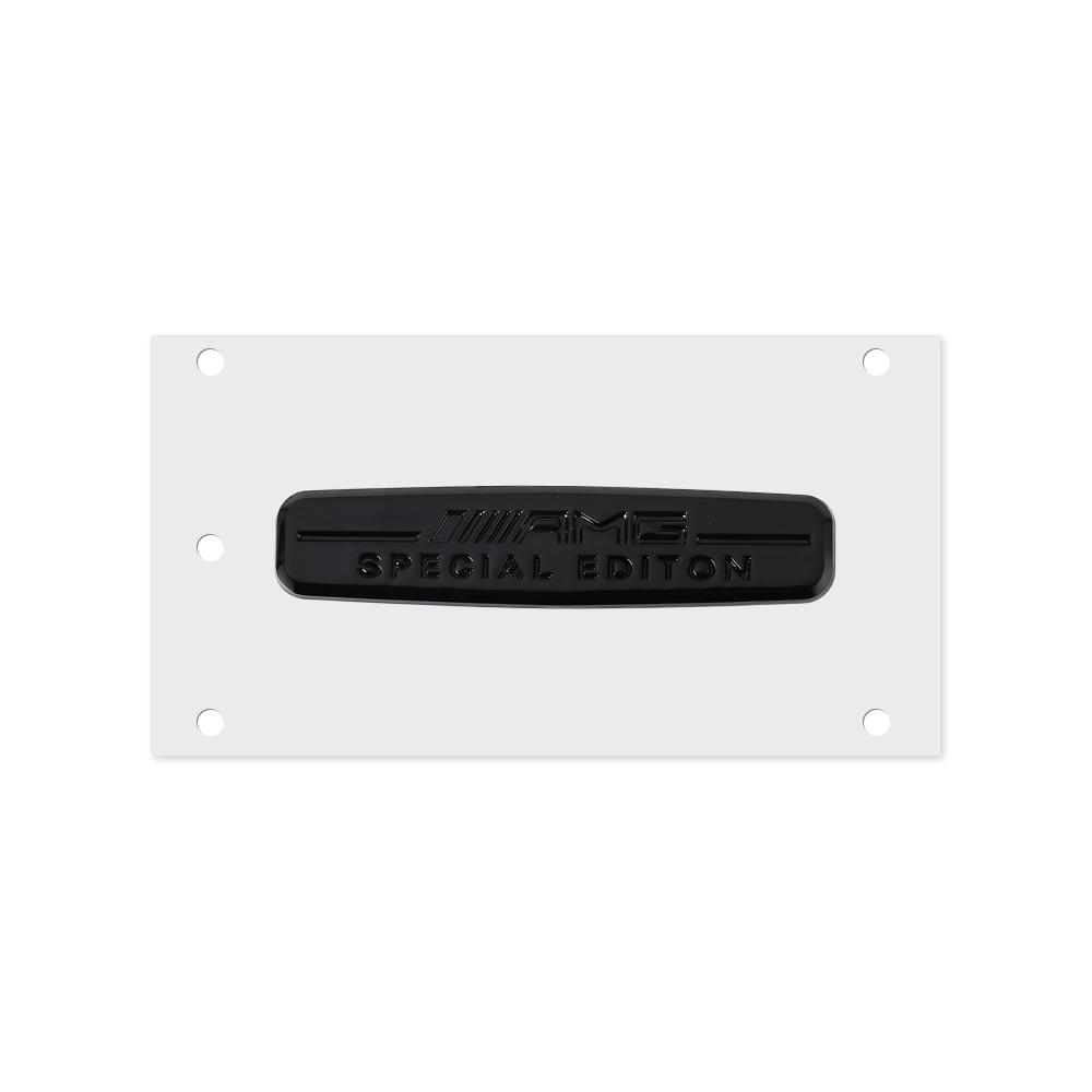 Car Trunk Aluminium Badge Emblem Fender Rear Body Sticker For Mercedes Benz A B C E Class AMG W124 W169 W176 W212 W204 W205 W210
