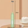 Electric Handheld Milk Frother, Coffee Cream Mixer, Egg Beater, Made Of 304 Stainless Steel, Multi-Functional Household Whisk.