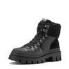 Ash Patagonie Fur Boots Black Ad4d01134