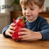 Dragon Fruit Stress Toy 1/2Pcs Simulation Squeeze Relief Dragonfruit Sensory Ball Soft Stretchy Shape Home Office Desk Reliever