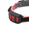 USB Rechargeable LED Headlamp Waterproof Outdoor Red Light Warning Head Light for Camping