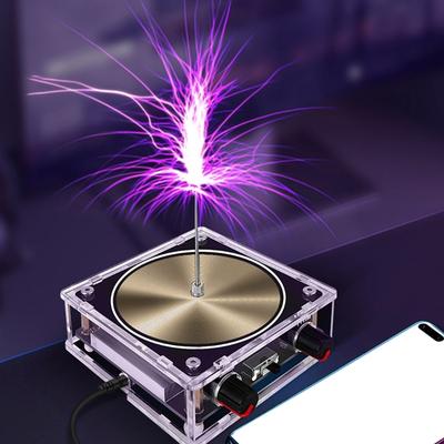 Goldspulen-Lautsprecher für drahtlose Musikübertragung und wissenschaftliche Experimente mit Sicherheitskreisschaltungen