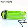 Haustier Hund LED Leuchtender Halsband USB Wiederaufladbar Nachtlicht Leuchtendes Blinkendes Halsband Anti-Verlust Outdoor Laufen Sicherheit Zubehör