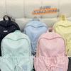 Schoolbag New High-value Schoolbag Sweet Ins Niche Versatile Backpack Junior High School Students Lightweight Large-capacity Travel Backpack