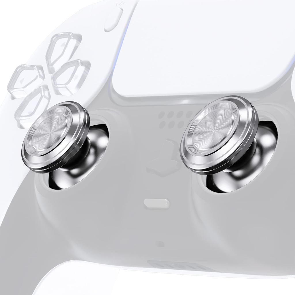 eXtremeRate Custom Metal Thumbstick for Controller Not Replacement Aluminum Analog Stick Joystick for PS4 Controller