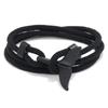Bracelet ancre série océan, Bracelet queue de baleine pour Couple, ligne Milan, corde tressée, Bracelet étudiant pour hommes et femmes