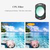 Filters for DJI Osmo Pocket 3 Magnetic Lens Filter UV ND2-32 CPL Wide-Angle Black Mist 1/4 Compatible with Pocket 4 Filter Set 6