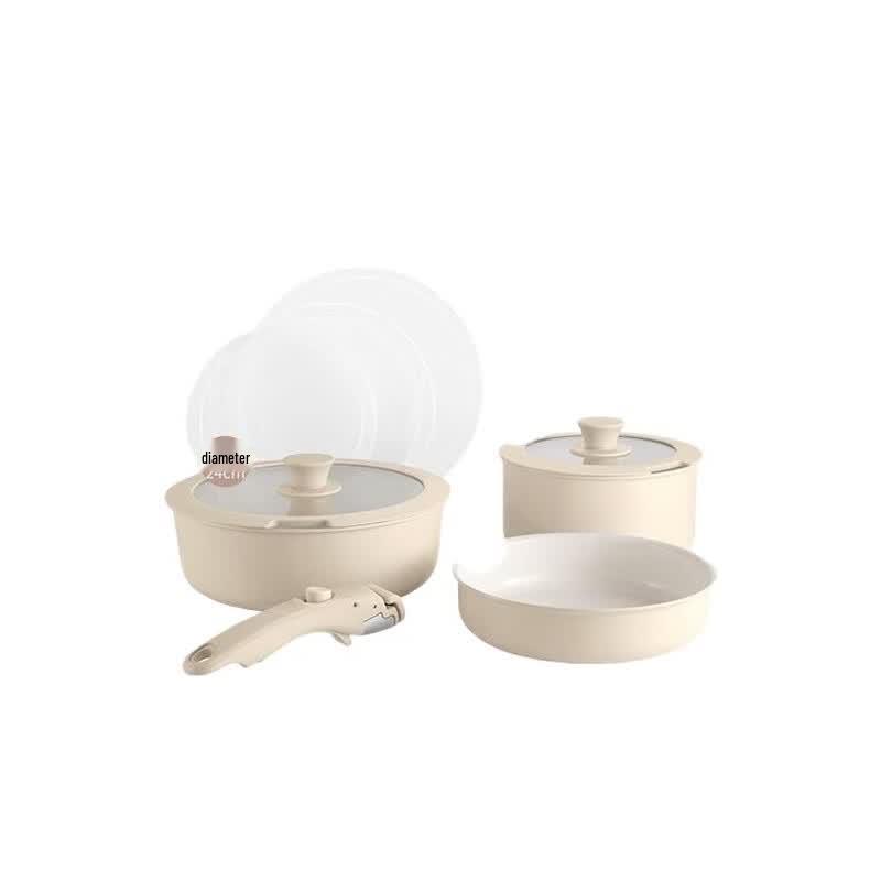 DESLON Titanium Ceramic Non-stick Cookware Set