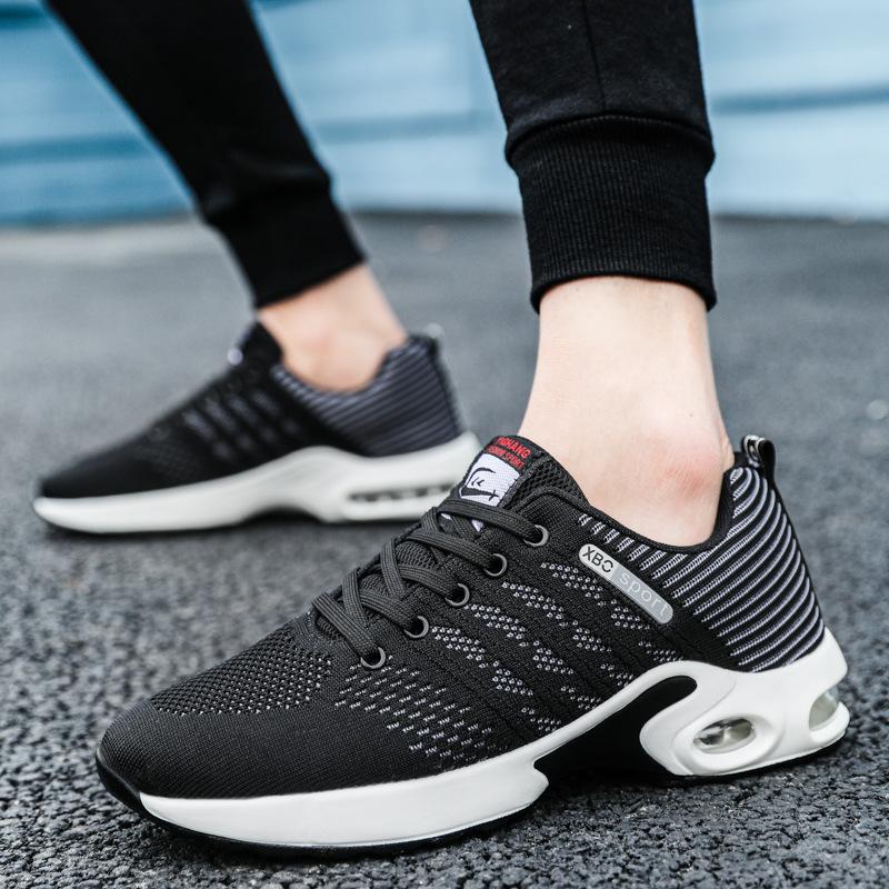 Running tide shoes 2021 summer sports style casual shoes personalized Korean version men's large size 48 street breathable mesh shoes