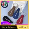 Car Stickers For Alfa Romeo Car Key Chain Key Ring Leather Keychain Trinket Pendant For Alfa Romeo Sportiva Giulia Giulietta 159