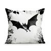 Halloween Retro Bat Design Cushions Pillowcase Polyester Cushion Cover Throw Pillow Sofa Decoration Pillowcover Home Car Decor