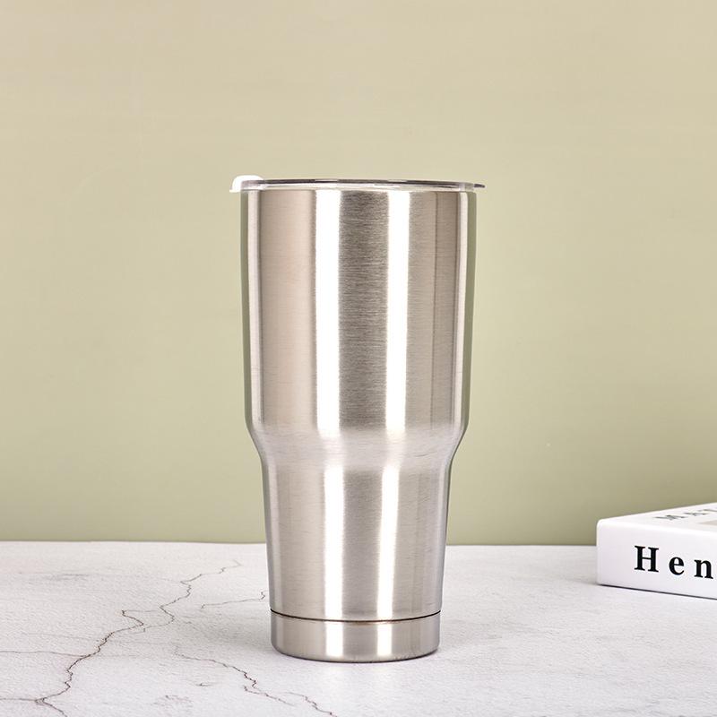 30oz Stainless Steel Double-Layer Thermos Mug for Hot/Cold Beverages