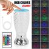 RGB Colors Changing Remote Control Touch Diamond Lamp USB Charging  Acrylic LED Bedside Light Desk Lamp for Bedroom Living Room Kids Room (Fish Scale)