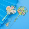 Yunnan Lijiang Ancient Town Jade Dragon Snow Mountain Metal Bookmark Fan