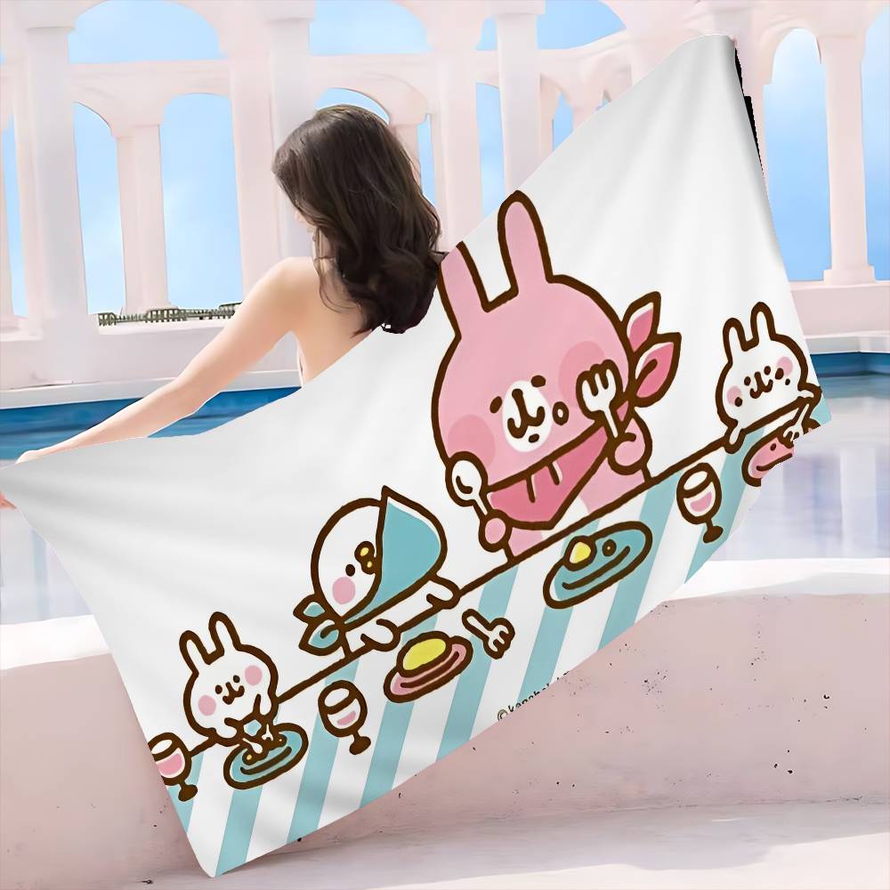 I-Illustrator K-Kanahei Big Microfiber Beach Towels Quick Dry Towel Sand Beach Towels Pool Towel for Travel Swim Pool Yoga