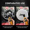Car Steering Wheel Anti-Heat Sun Shade Cover Sunscreen Insulation Protect Shield For Jeep Cherokee Wrangler JK Gladiator Compass AKR1