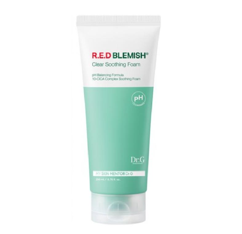 Dr.G pH Cleansing R.E.D Blemish Clear Soothing Foam Gentle Facial Cleanser 200ml