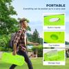 4m Portable Badminton Net Set with Freestanding Base, Easy Setup