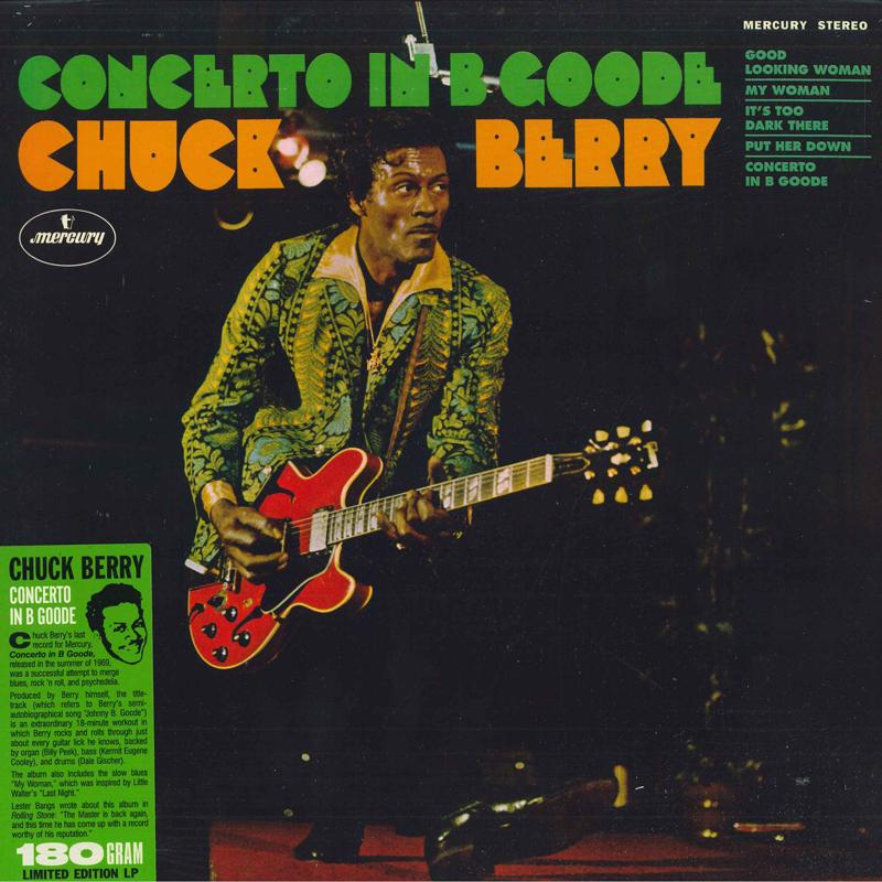 

LP Record CHUCK BERRY - Concerto In B Goode SR61223,620869 Mercury 2021 US Rock