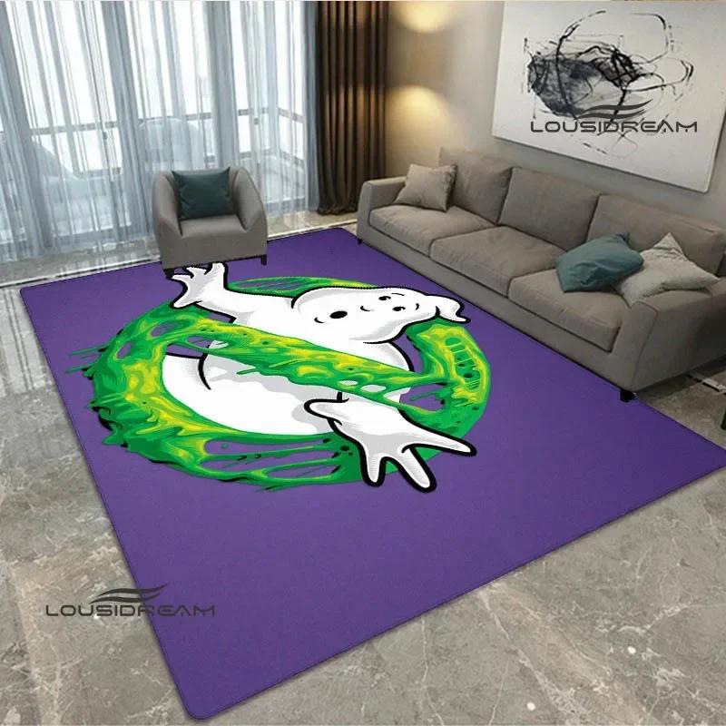 3D G-Ghostbusters Cartoon printed carpet living room bedroom carpet non-slip door mat area rug Home room decor birthday gift