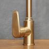 Antique Bronze Floor Kitchen Tap PLAIN