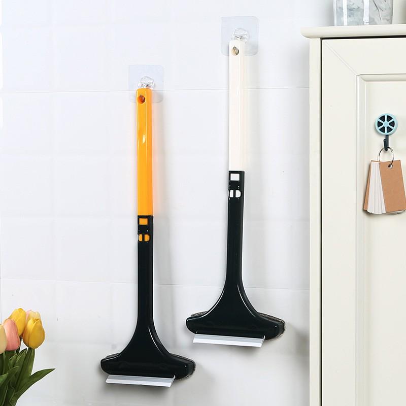 Detachable and Washable Screen Cleaning Brush and Squeegee - Dust, Sand, and Mesh Remover
