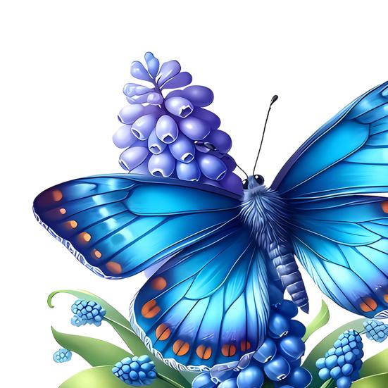 Watercolor Butterfly Pattern Window Sticker, Transparent Electrostatic Adhesion Glass Decal, Waterproof Scratch-Resistant Decorative Film