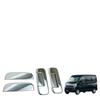 MORASTYLE Suzuki Every Every Wagon DA17V DA17W Chrome Door Handle Cover Set Tape Installation Exterior Custom Parts Compatible with NV100 6-Piece