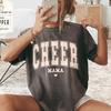 Cheer Mama Shirt, Comfort Colors Cheerleading Mom Tshirt, Game Day Cheer Tee, Proud Cheer Mom Shirt, Sports Mama Gift, Retro Cheer Shirt