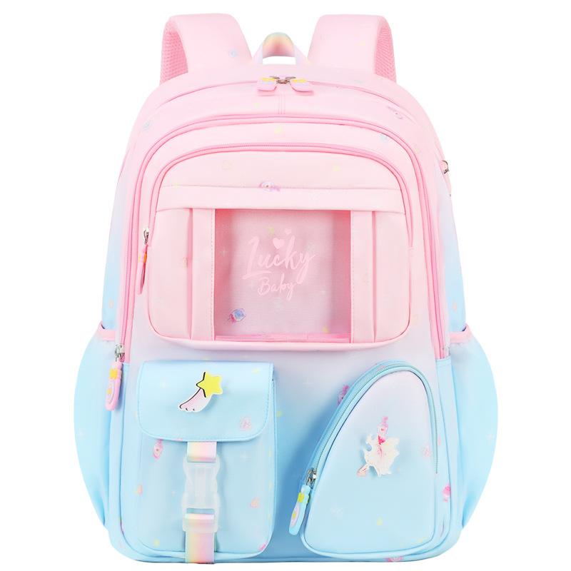 Girls School Bags High-quality Waterproof Oxford Cloth Backpacks 6-9 Years Children Primary School Students Back Pack Mochila