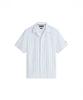TOMMY HILFIGER [Regular Fit] Linen Blend Texture Striped Shirt (T12G3Wsh170Mt10A5)