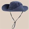 Western cowboy hat breathable sunscreen hat female climbing outdoor bucket hat sun male visor hat hiking hat