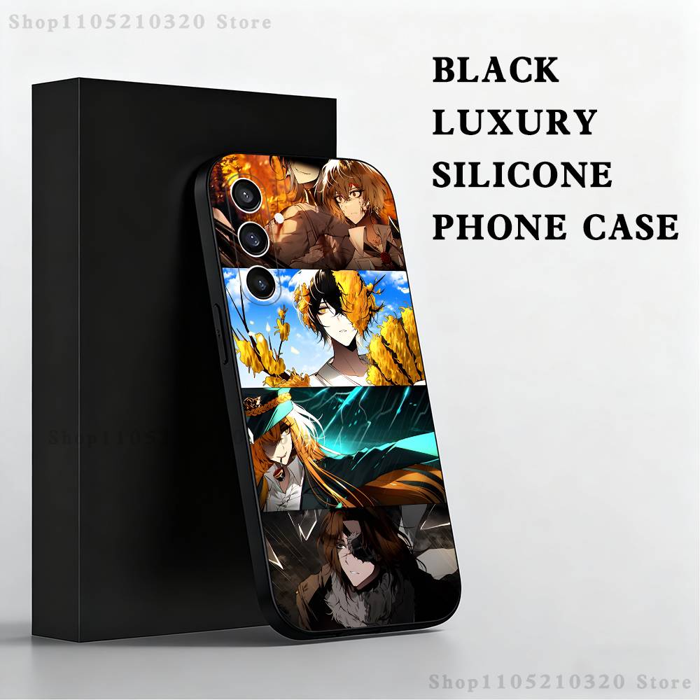 L-Limbus Company Game Phone Case For Samsung S 25,24,23,22,30,21,10,9,Ultra,Plus,Lite,FE,4,5 G Black Soft Case