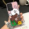 Cartoon Bear B-Browns C-Conys Soft Phone Case for Samsung A17 A16 A15 A14 A13 A57 A56 A55 A54 A53 A37 A36 A35 A34 A33 A26 A25 A2