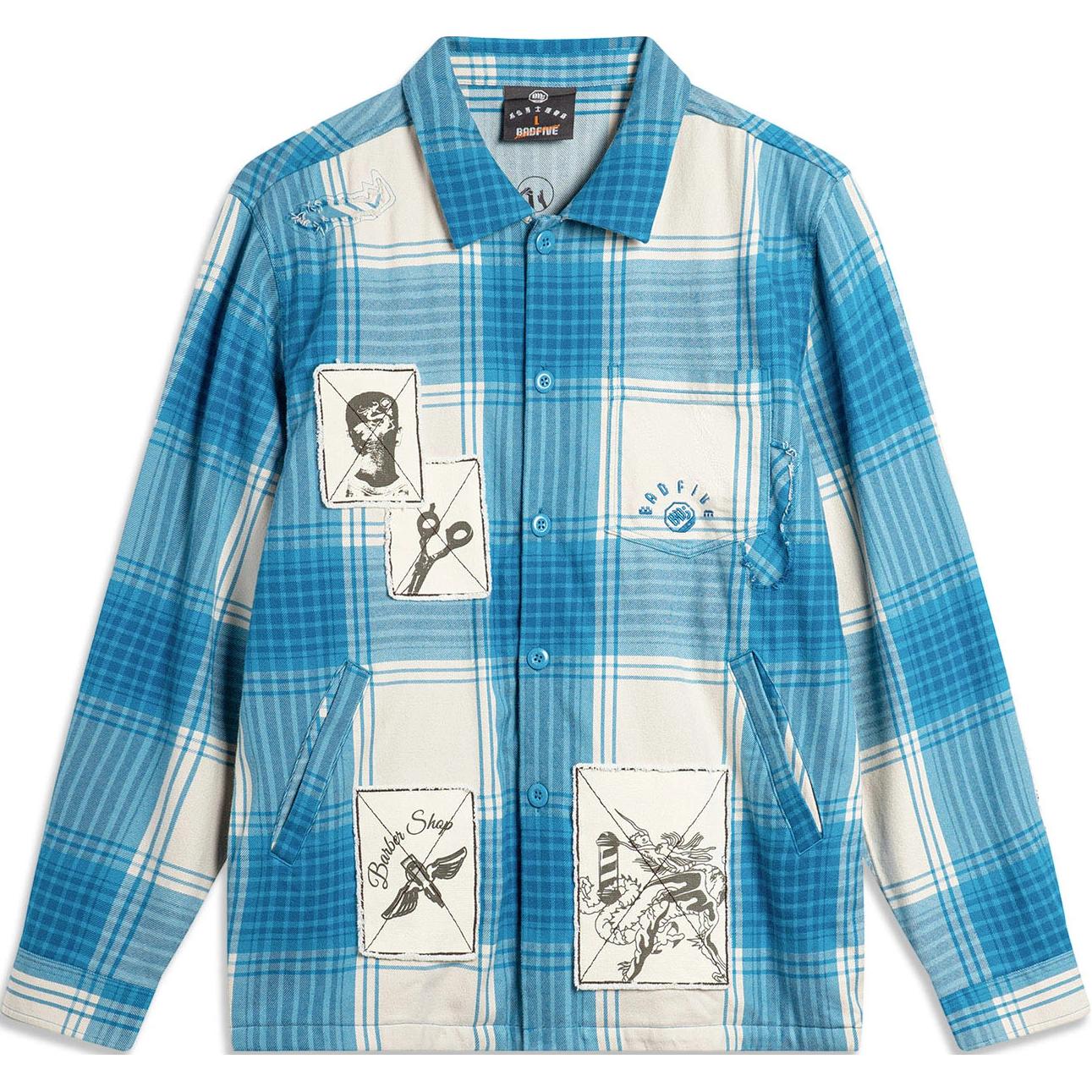 Li-Ning Men s Badminton Series Woven Short Sleeve Shirt  ASHU451-1 2XL