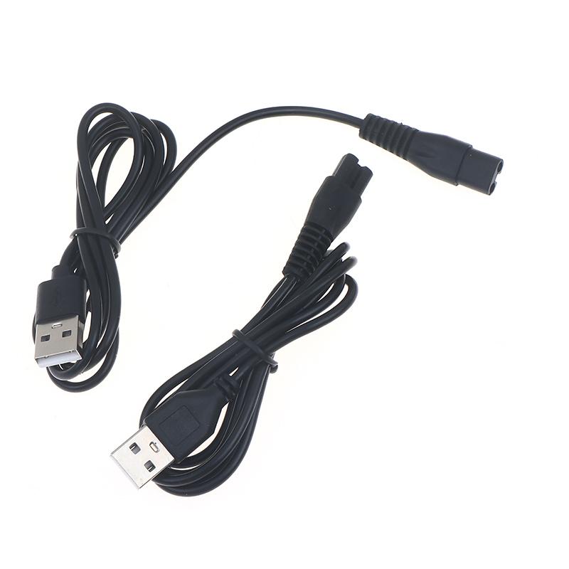0.8/1M Usb Cable Charging Line Copper Hole Suit 5V Flashlight Shaver Hair Clipper Wire Single Hole 1.5 1.8 2.3