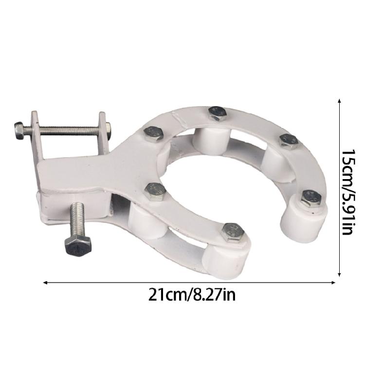Tendalino Espandibile Portatile Telaio in Acciaio Tenda Impermeabile Staffa di Montaggio Supporto per Giardino Campeggio