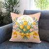 Holiday Mothers Day Cushion Cover Comfortable Reversible Pillow Cover Ideal for Car Sofa Bedroom  Beyond