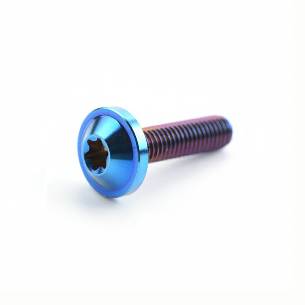 M6x15 Titanium Bolts M6x10 T30 Torx Bolts High Quality Titanium Screws