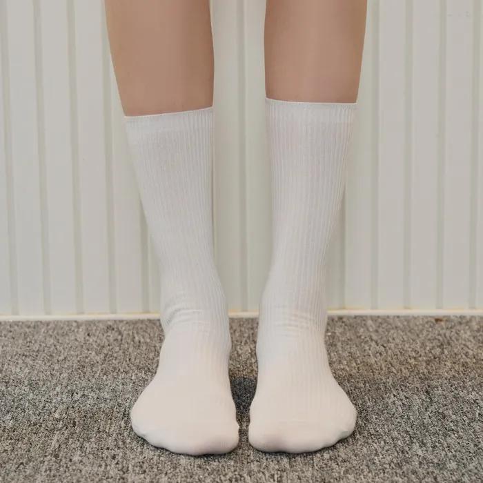 [Banana Sisters/26SS] Nonno Basic Rib High Crew Socks 14 Colors