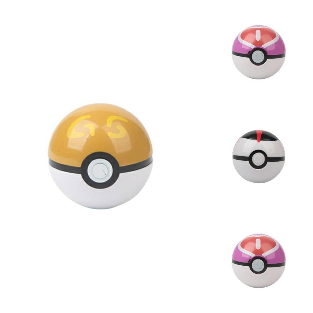 7cm Pocket Monster Master Ball Mini Collectible Figure For Kids Abs Material