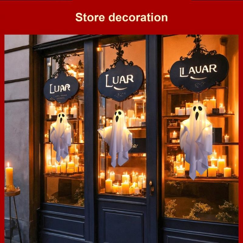 Energy Efficient Coppers Wire Specters Lights Halloween Decors Polyester Materials Durable For Home Yard Display