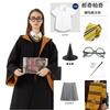 Harry Potter Studio Magic Robe Cosplay Costume, Halloween Classic Wizard Role Play Gown