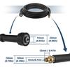 DERASL High Pressure Washer Hose (6 M) for Karcher Old Model M22 (14 Mm) - Accessory for Karcher K2