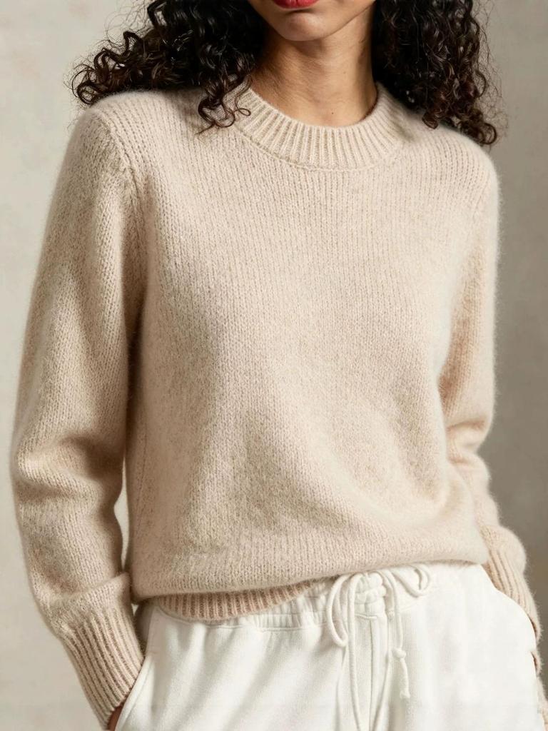 European & American Retro Casual Women's Sweater - Autumn/Winter 2026 Collection