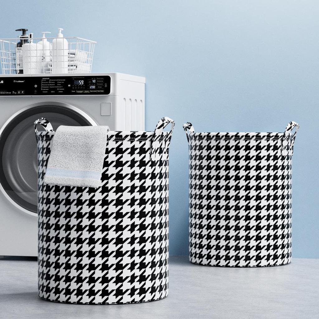 Foldable Fabric Storage Basket for Laundry, Toys & Clothes