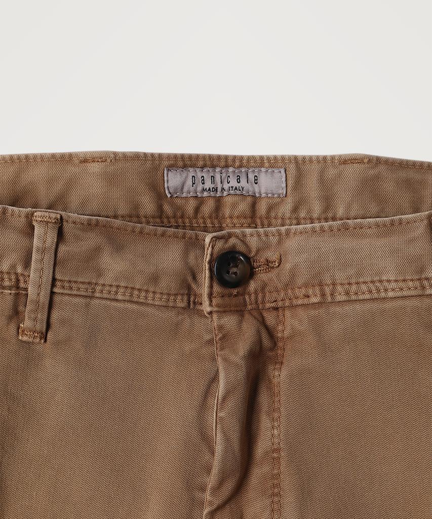 PANICALE Cotton Chino Pants [Beige]