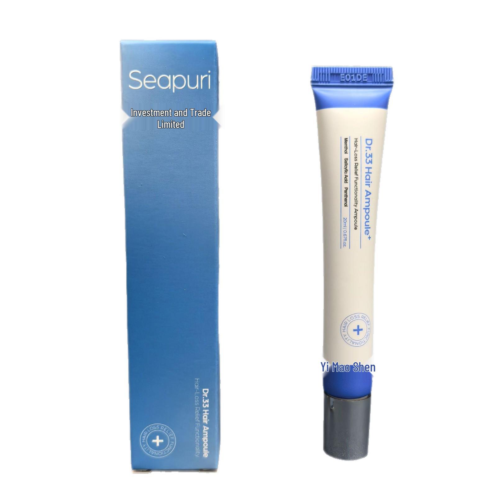 SEAPURI Глубокий Синий Dr.33 Сыворотка для Питания Волос 20 мл