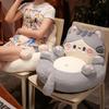 Cute Cat Autumn And Winter Thickened Tatami Seat Cushion Lazy Sofa Futon Cushion Girl Home Bedroom Cushion