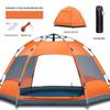 Quick Open Folding Double Layer Tent for 3-5 People - Perfect for Camping, Beach, or Park